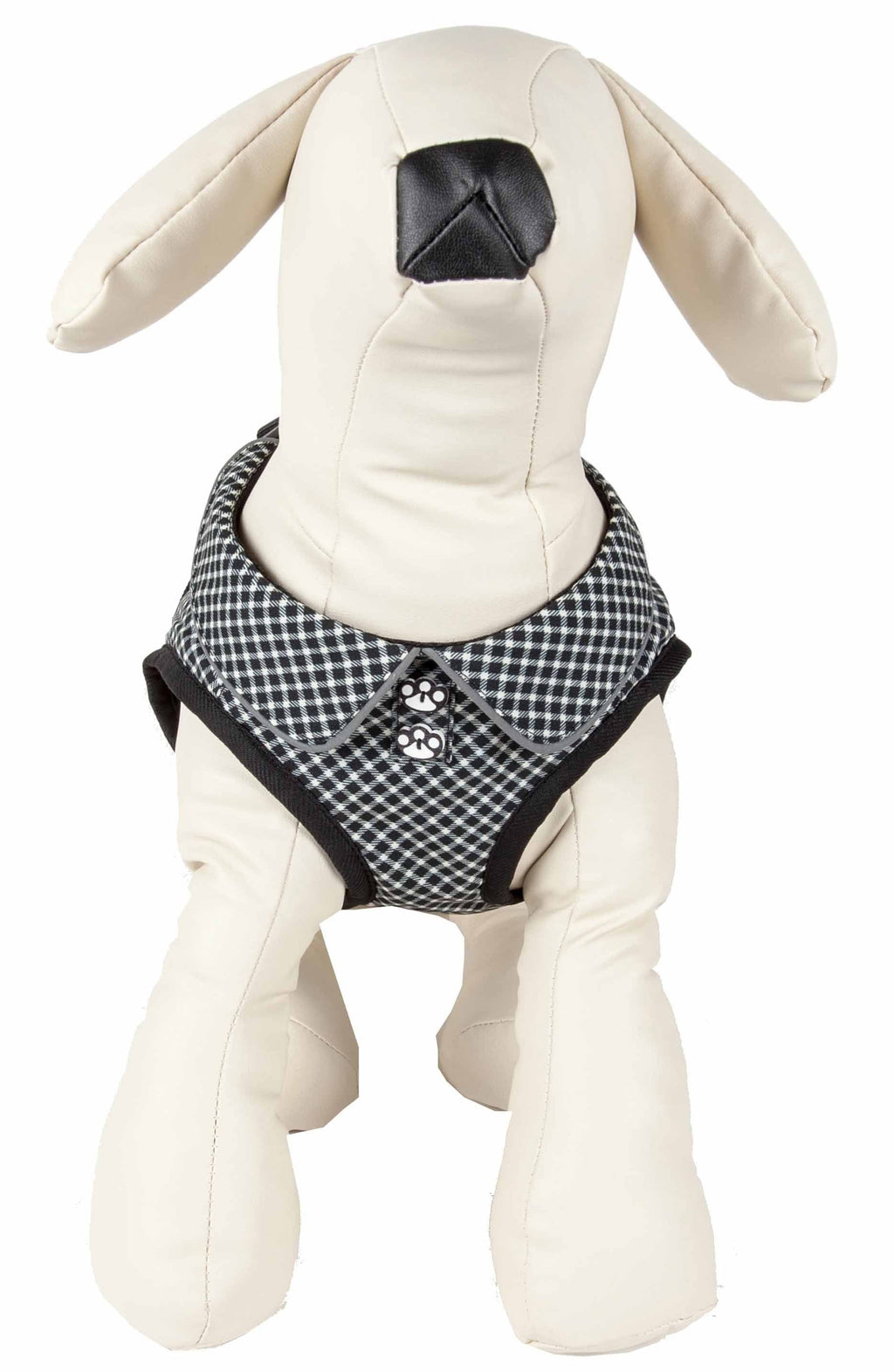 Pet Life ® 'Checkerwag' Checkered Mesh Reversed and Adjustable Fashion Dog Harness