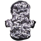Pet Life ® Classic Metallic Fashion 3M Insulated Dog Coat Parka  w/ Removable Hood