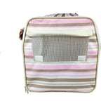 Pet Life ® 'Easy Folding' Zippered Folding Collapsible Wire Framed Lightweight Pet Dog Crate Carrier