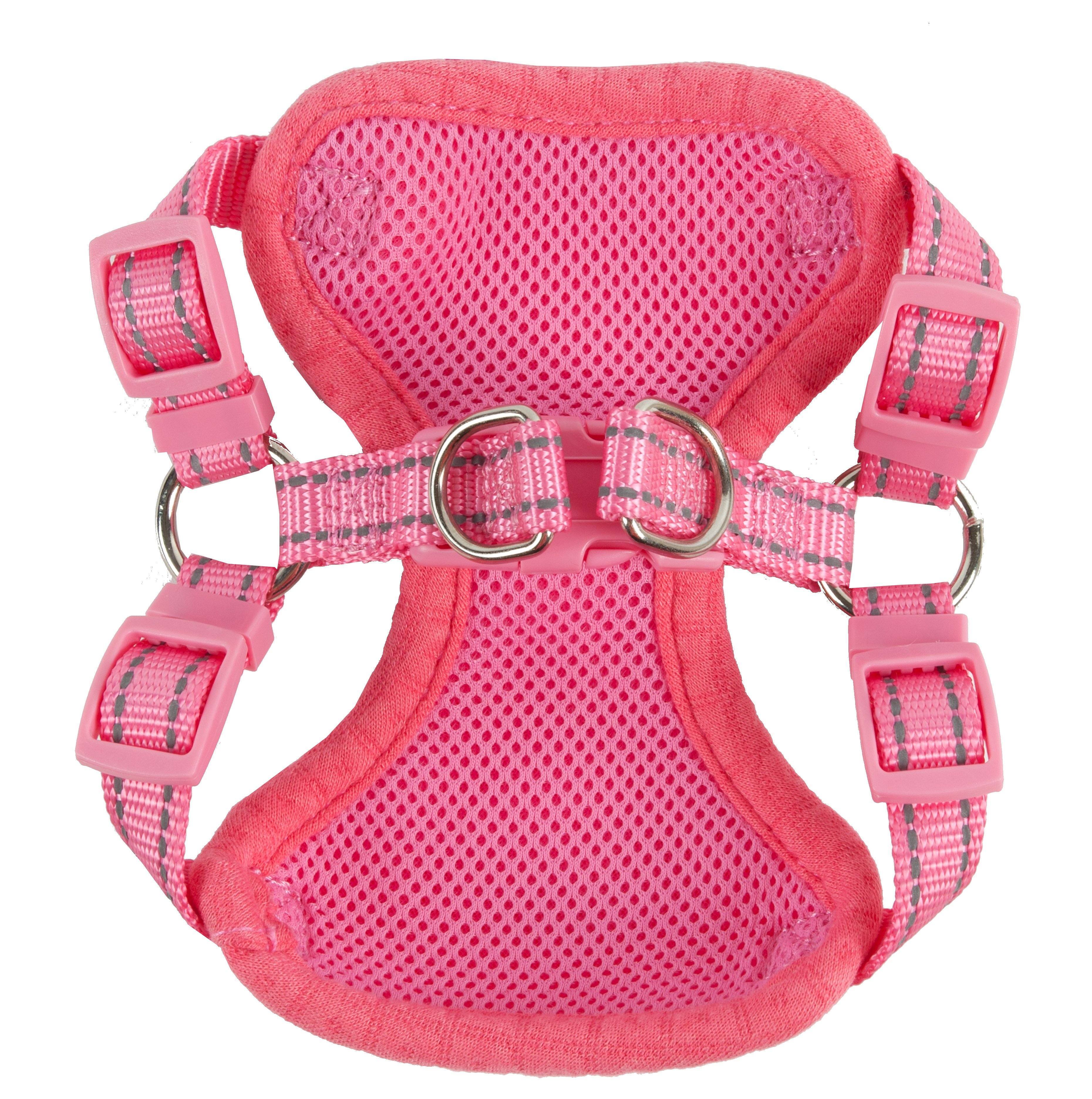 Pet Life ®  'Flam-Bowyant' Mesh Reversed and Adjustable Dog Harness