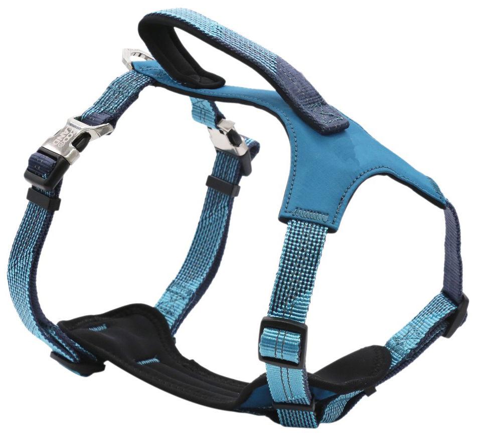 Pet Life ® 'Geo-prene' 2-in-1 Shock Absorbing Neoprene Padded Reflective Dog Leash and Harness