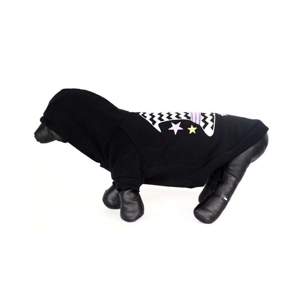 Pet Life ® LED Lighting 'Magical Hat' Hooded Dog Costume Sweater w/ Included Batteries
