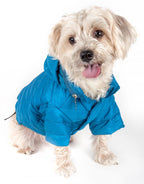 Pet Life ® Lightweight Adjustable and Collapsible 'Sporty Avalanche' Dog Coat w/ Pop-out Zippered Hood