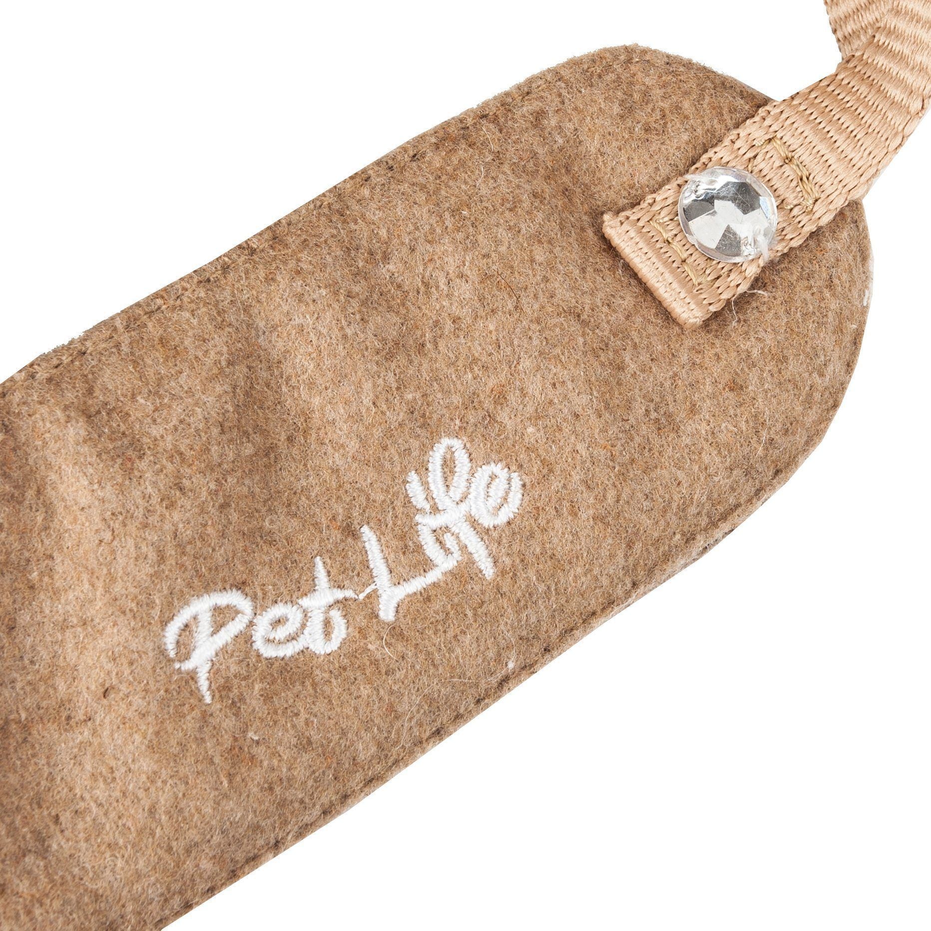 Pet Life ® Luxe 'Furracious' 2-In-1 Adjustable Dog Harness and Leash with Detachable Fur Collar