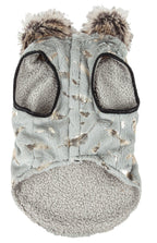 Pet Life ® Luxe 'Gold-Wagger' Gold-Leaf Fashion Designer Fur Dog Coat
