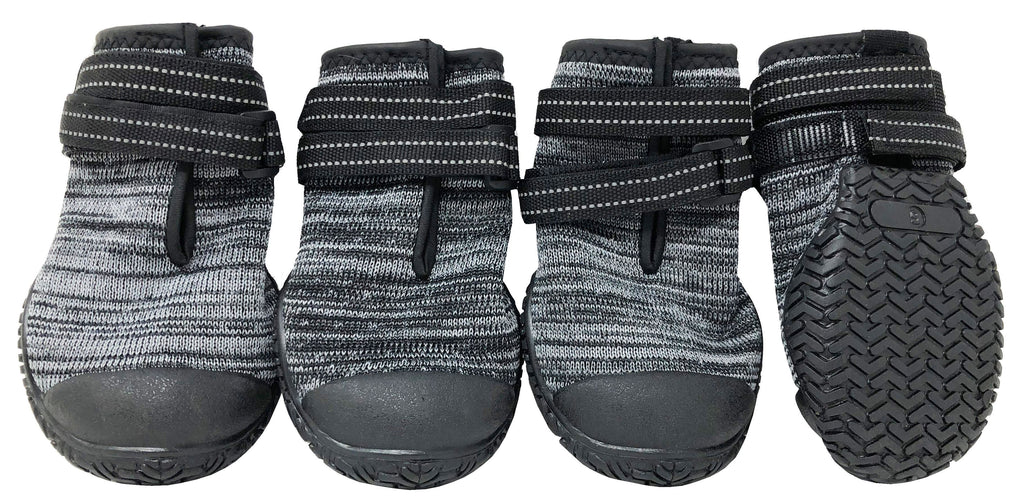 Pet Life ® 'Mud-Trax' Ankle Supporting and Performance Dog Shoes - Set Of 4