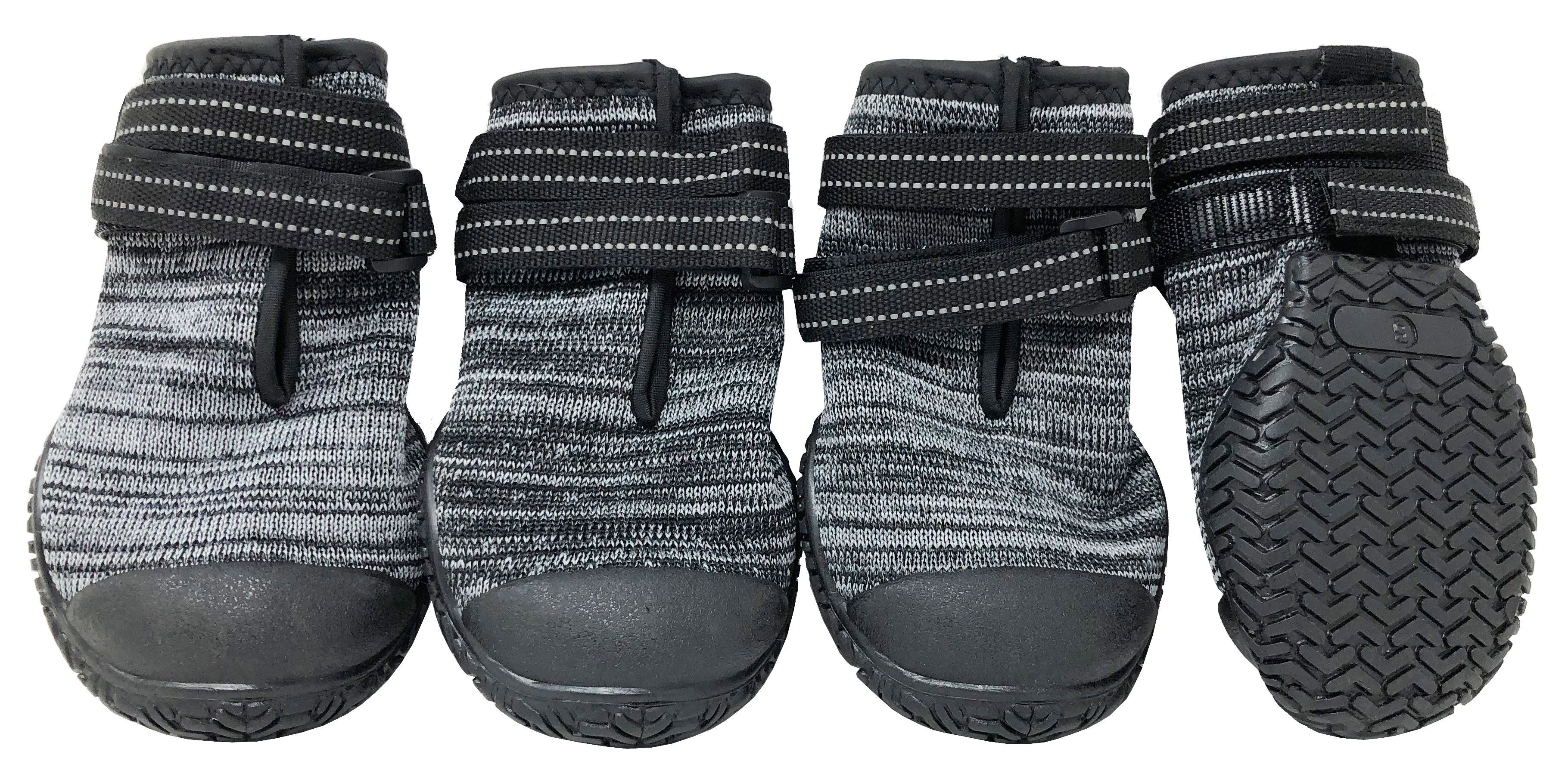 Pet Life ® 'Mud-Trax' Ankle Supporting and Performance Dog Shoes - Set Of 4