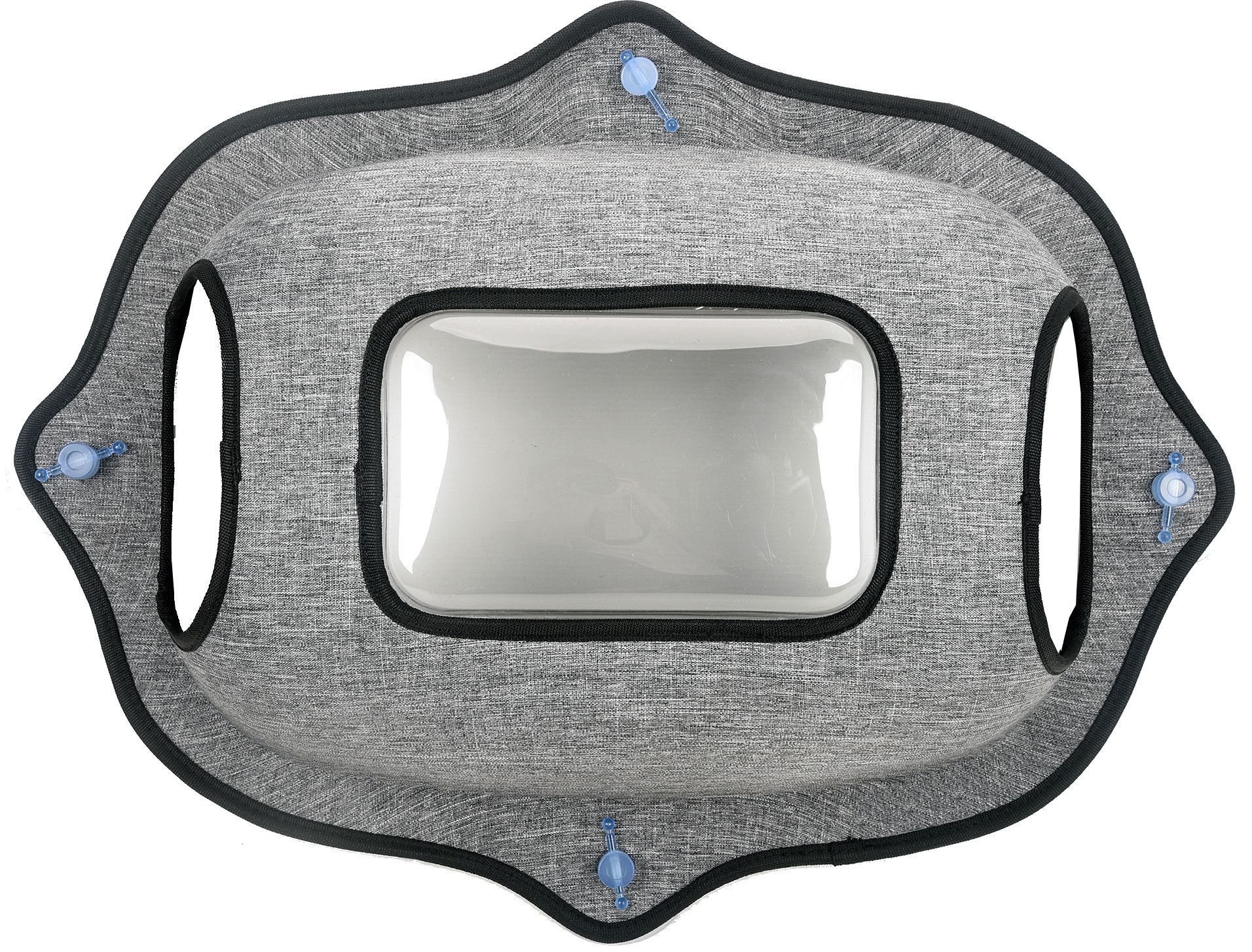 Pet Life ® 'Purr-view' See-through Suction Cup Kitty Cat Lounger and Bed