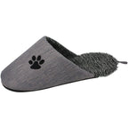 Pet Life ® 'Slip-On' Fashion Designer Polar Fleece Animated Slipper Pet Dog Bed House Shoes