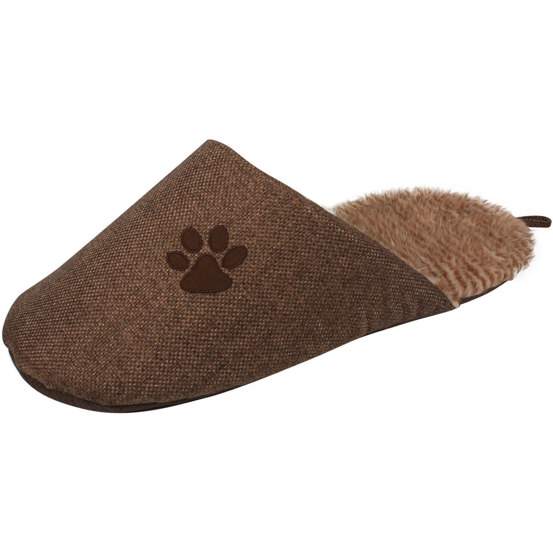 Pet Life ® 'Slip-On' Fashion Designer Polar Fleece Animated Slipper Pet Dog Bed House Shoes