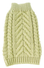 Pet Life ® 'Swivel-Swirl' Heavy Cable Knitted Fashion Designer Dog Sweater