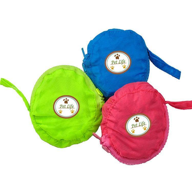 Pet Life ® 'Thunder Paw' Ultimate Waterproof Collapsible Multi-Adjustable Travel Dog Raincoat