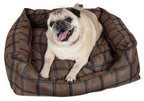 Pet Life ® 'Wick-Away' Wick-Proof Nano-Silver and Anti-Bacterial Water Resistant Rectangular Pet Dog Bed