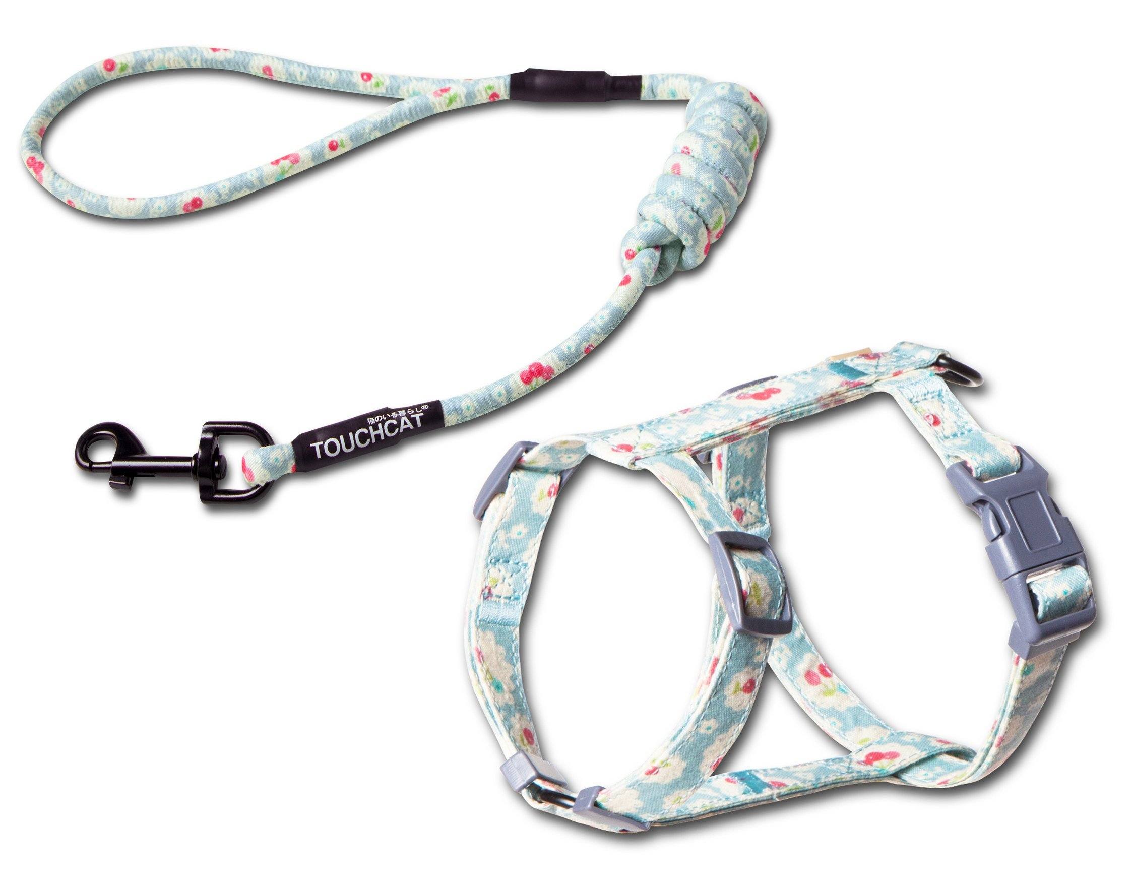 Touchcat 'Radi-Claw' Durable Cable Cat Harness and Leash