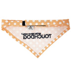 Touchdog Polka-dot Patterned Hook-and-Loop Fashion Dog Bandana