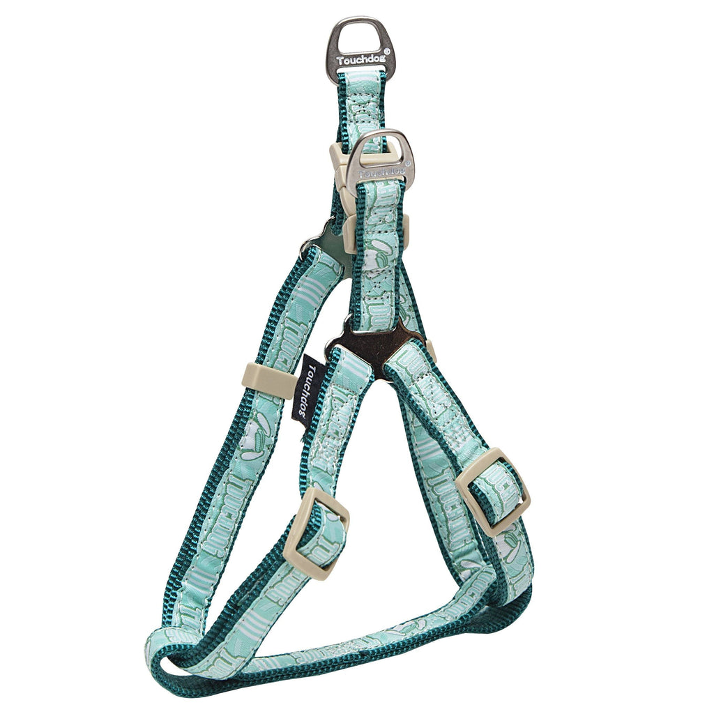 Touchdog 'Funny Bone' Tough Stitched Dog Harness and Leash