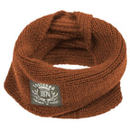 Touchdog Heavy Knitted Designer Fashion Winter Dog Scarf