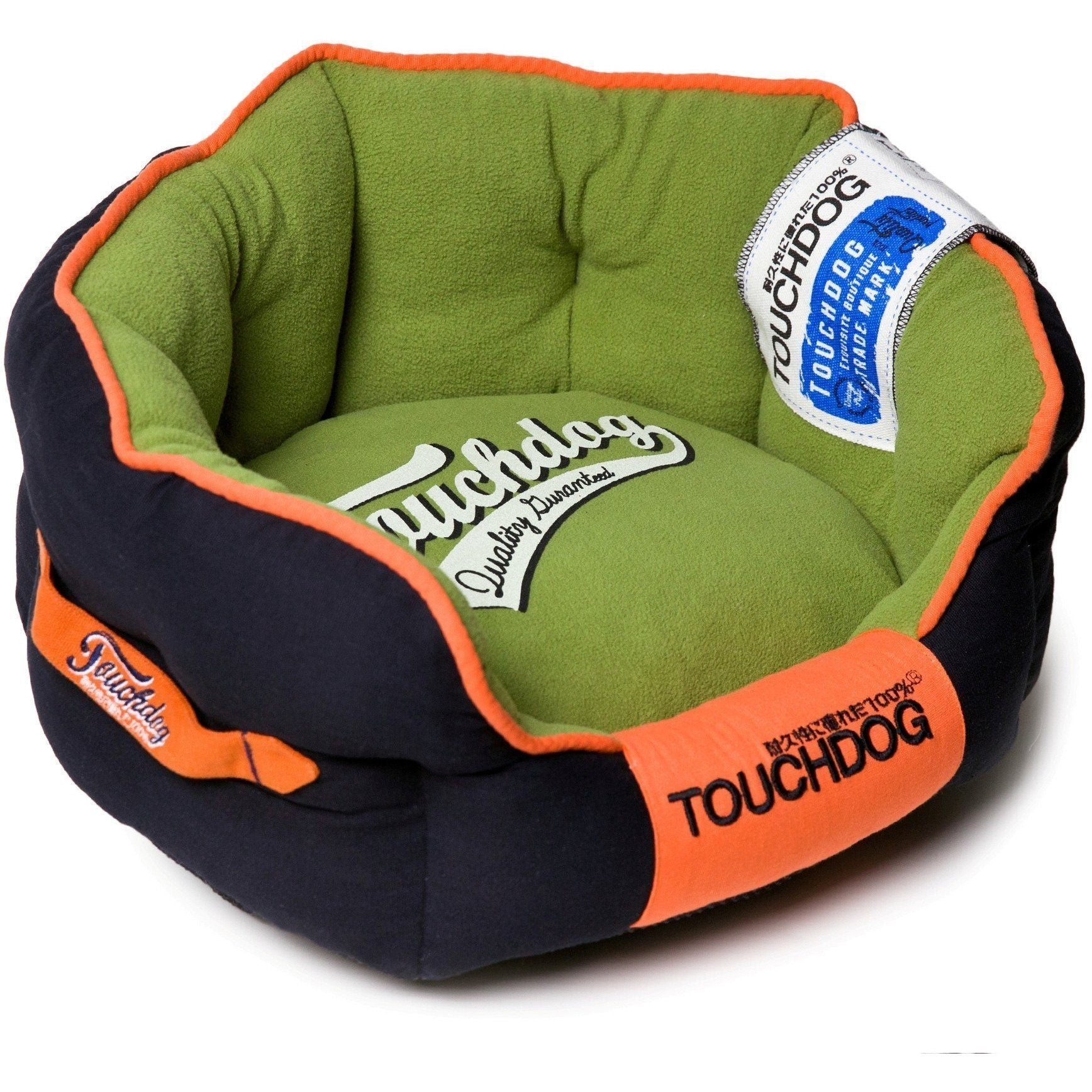 Touchdog ® 'Castle-Bark' Original Premium Designer Rounded Dog Bed