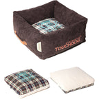 Touchdog ® 'Exquisite-Wuff' Quilted Squared Designer Dog Bed