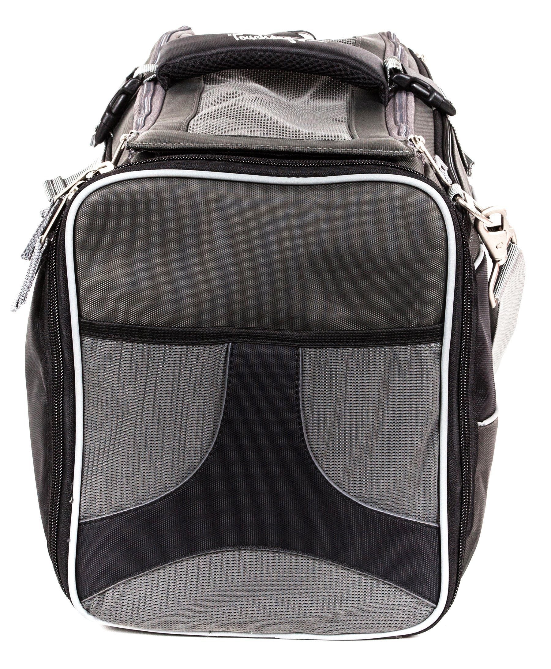 Touchdog ® 'Modern-Glide' Airline Approved Water-Resistant Sporty Travel Fashion Pet Dog Carrier