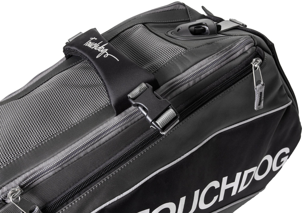 Touchdog ® 'Modern-Glide' Airline Approved Water-Resistant Sporty Travel Fashion Pet Dog Carrier