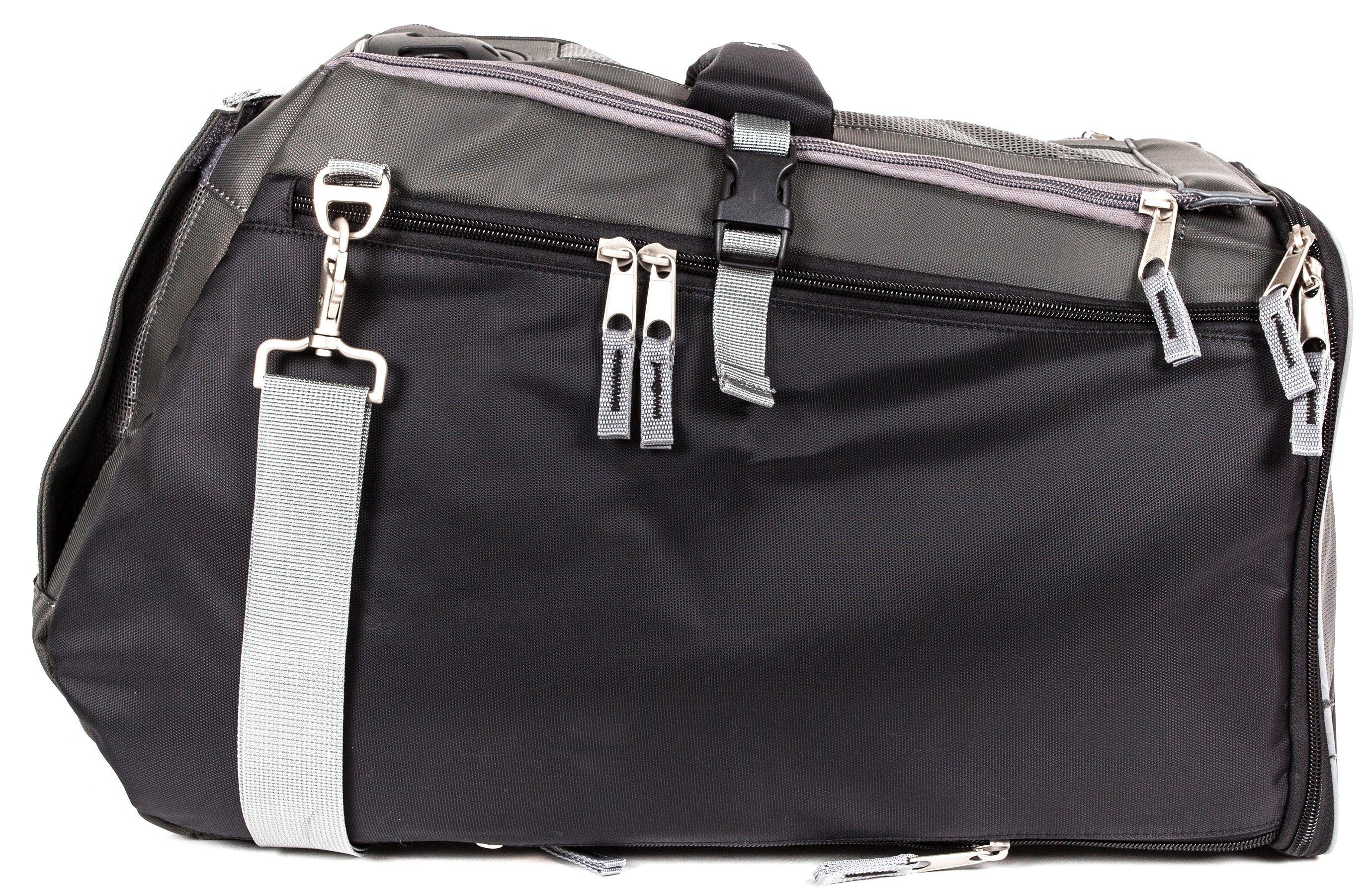 Touchdog ® 'Modern-Glide' Airline Approved Water-Resistant Sporty Travel Fashion Pet Dog Carrier