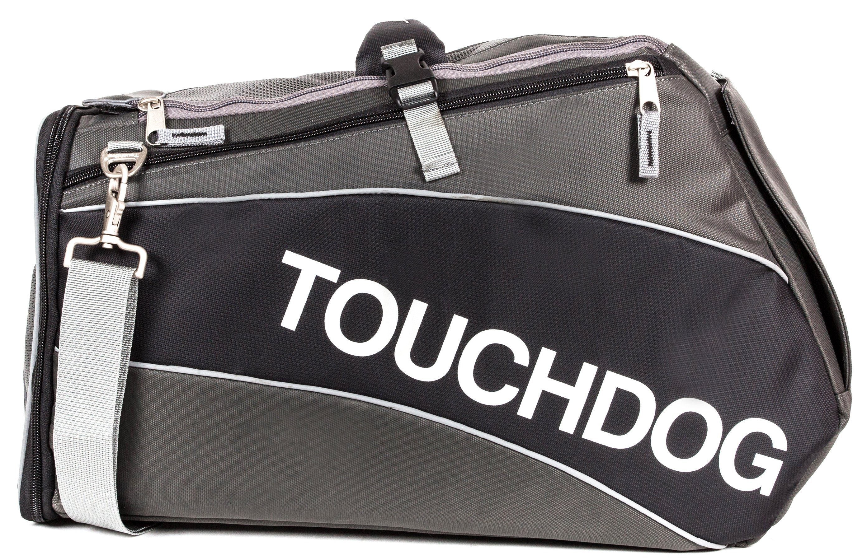 Touchdog ® 'Modern-Glide' Airline Approved Water-Resistant Sporty Travel Fashion Pet Dog Carrier