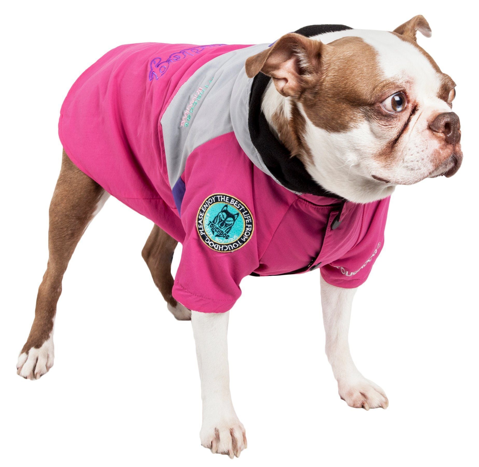 Touchdog ® 'Mount Pinnacle' Insulated Performance Retro Ski Dog Jacket