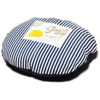 Touchdog ® 'Polka-Striped' Polo Designer Premium Rounded Dog Bed