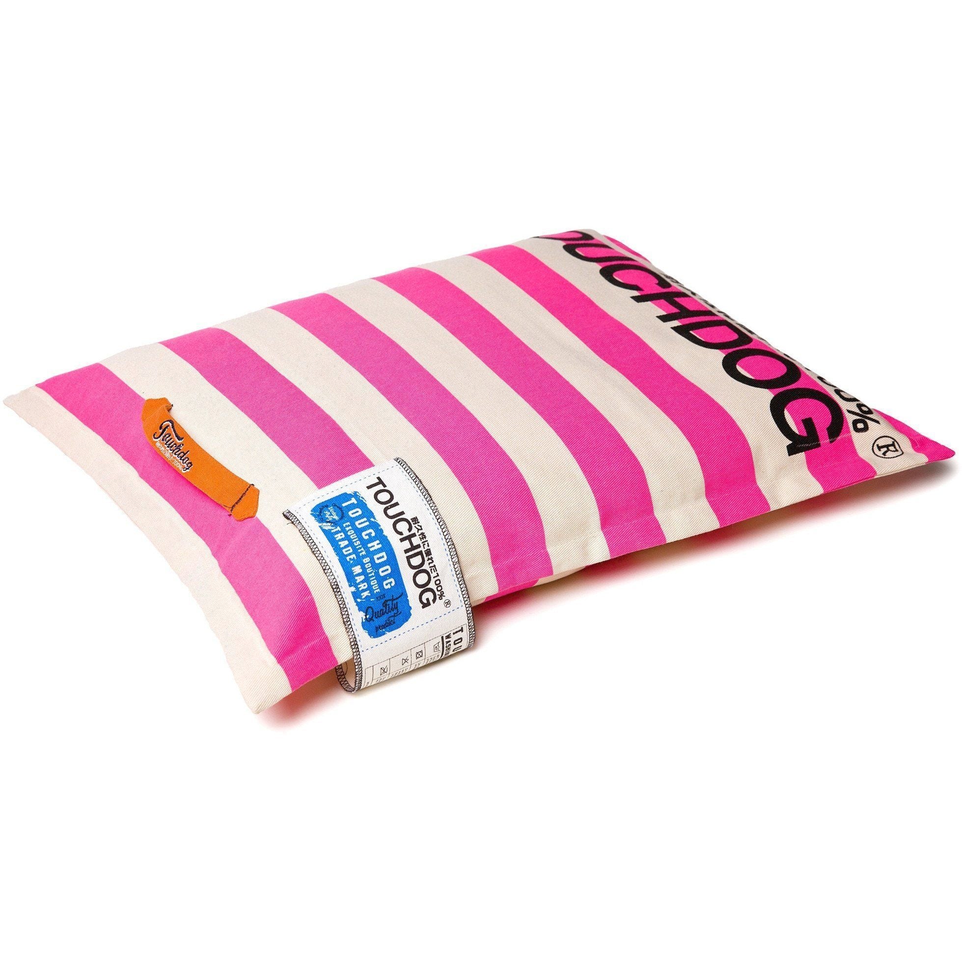 Touchdog ® 'Polo-Zippered' Machine-Washable Cushioned Pillow Dog Bed