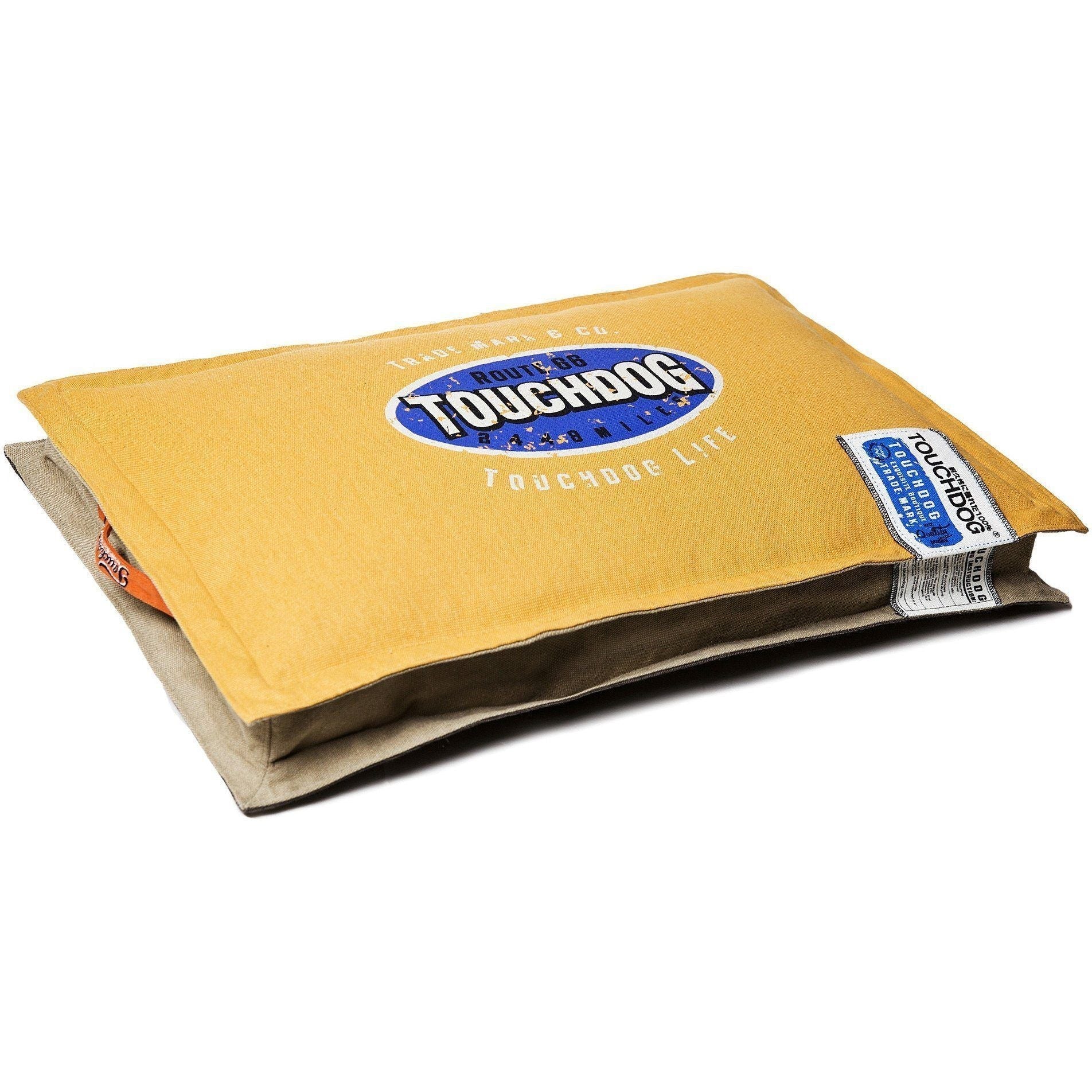 Touchdog ® 'Shock-Stitched' Sporty Reversible Rectangular Ultra-Thick Dog Mat Bed