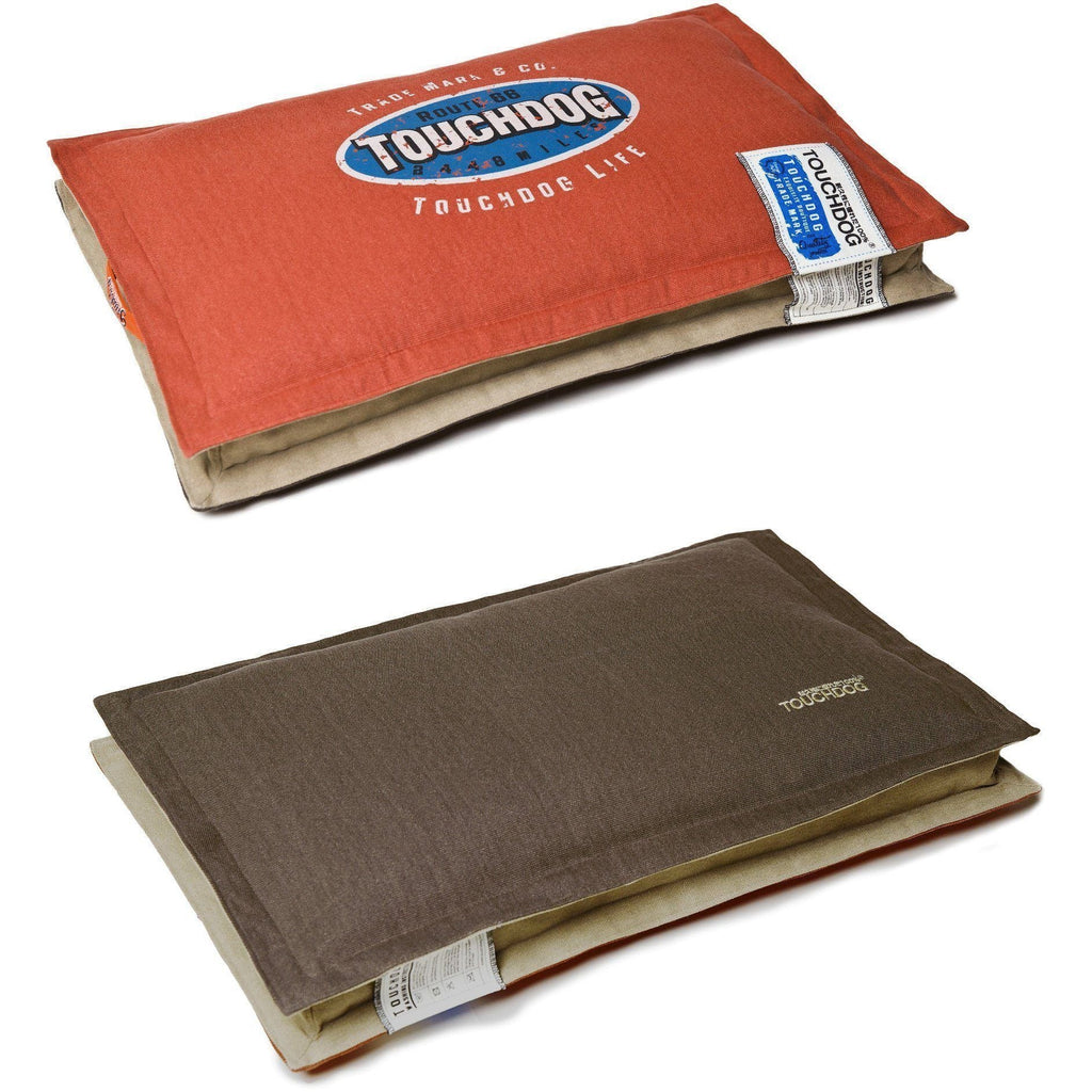 Touchdog ® 'Shock-Stitched' Sporty Reversible Rectangular Ultra-Thick Dog Mat Bed
