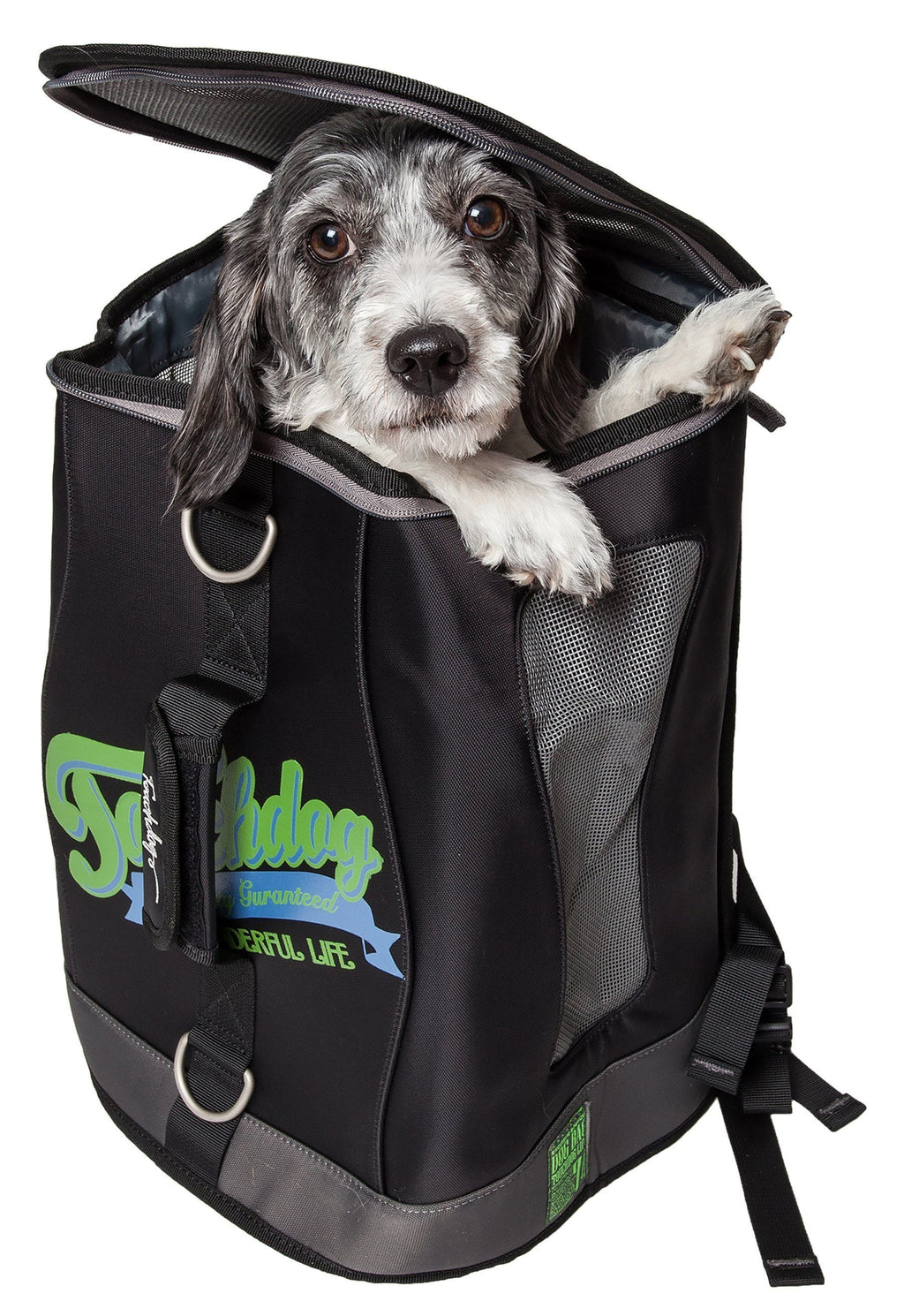 Touchdog ® 'Ultimate-Travel' 3-in-1 Airline Approved Backpack Dog Carrier