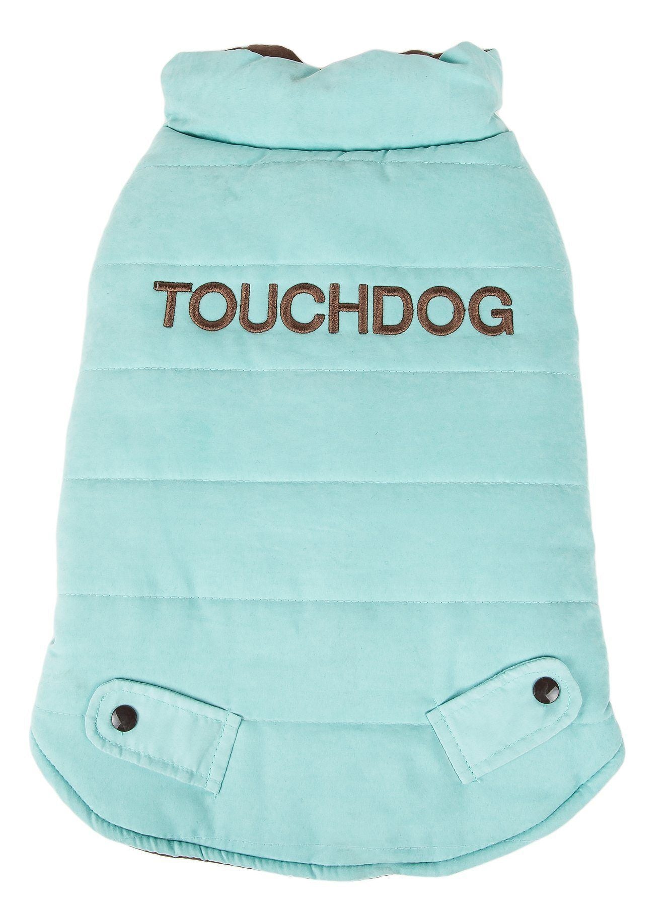 Touchdog ® Waggin Swag Ultra-Plush Insulated and Reversible Dog Coat