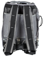 Touchdog ® 'Wuffle Duffle' 2-in-1 Wheeled Backpack Sporty Pet Carrier